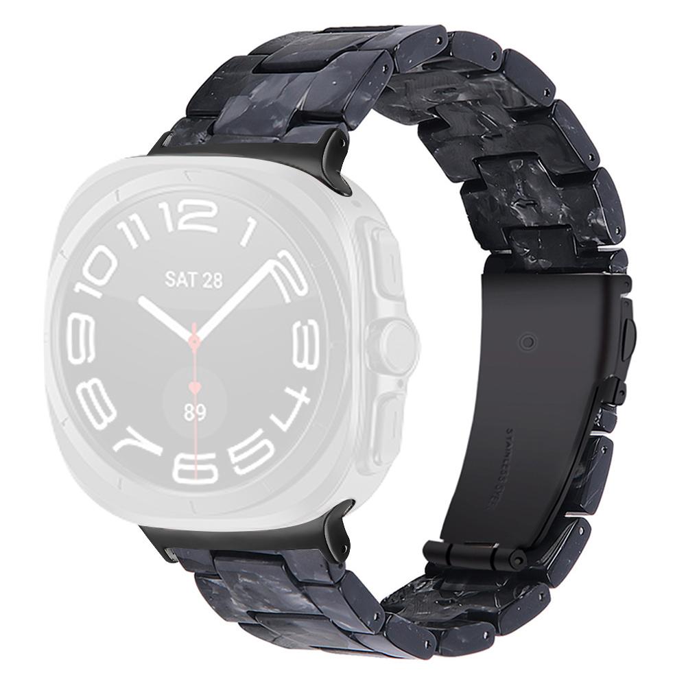 For Samsung Galaxy Watch Ultra (2025) 47mm Watch Strap Acrylic Resin Waterproof Wrist Band