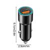 12-24V Car Charger Fast Charging PD30W+QC22.5W Car USB Type C Charger Lighter For Xiaomi IPhone
