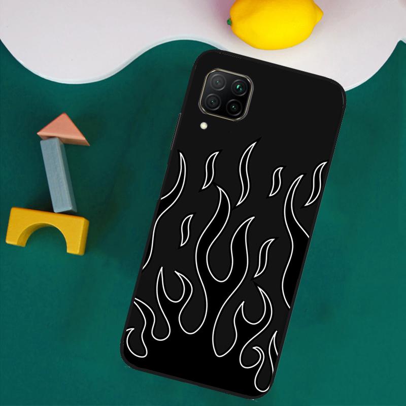 Cool Flame Colorful Pattern For Huawei Nova Y61 Y91 Y73 Y72 Y70 Y60 Y90 12s 12i 11i 8i 9 10 SE P30 P40 Lite P60 Pro Case