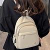 Portable Women Nylon Backpack Lightweight Minimalist Commuting Backpack  Unisex