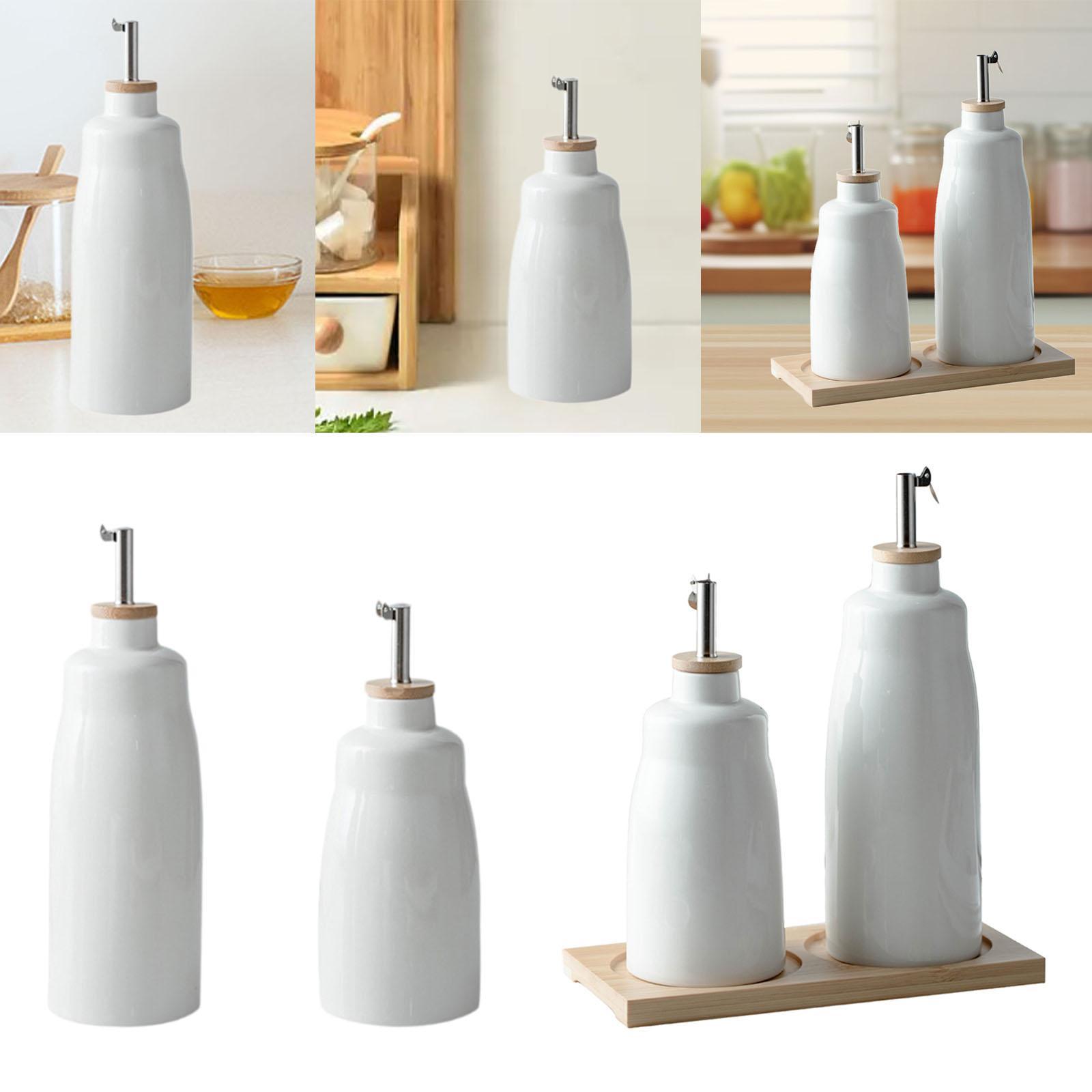 

Бутылка-дозатор для оливкового масла Керамический горшок для масла с носиком Портативный дозатор для уксуса Кухонная бутылка для масла для кухонных жидкостей Масло Small