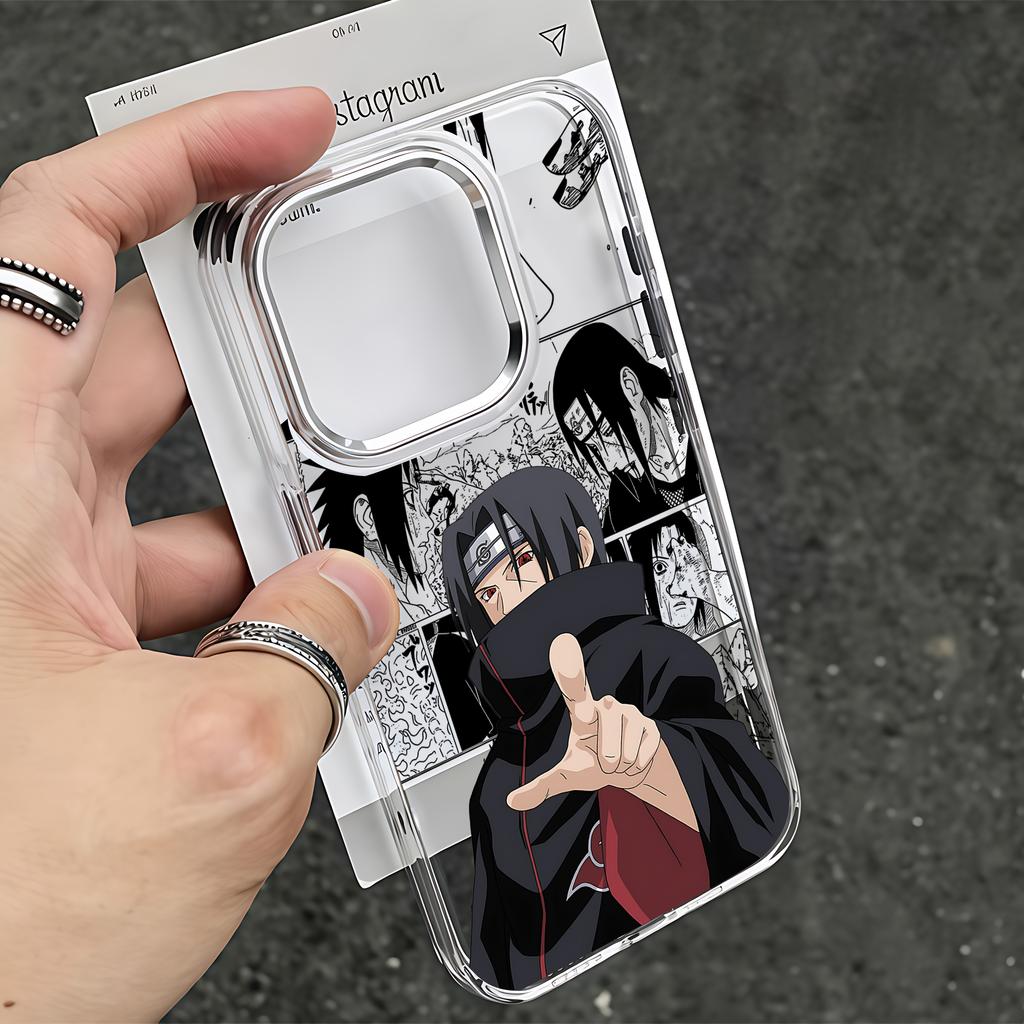 Anime Uchihas Itachis Phone Case For iPhone 17e 17 16e 16 15 14 13 12 11 mini Pro Max X XR XSMAX 8 7 Air Plus Clear