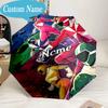 Custom Name Umbrella Power-Rangers Heroes Umbrella 8-Frame for Travel, Camping, Casual Lightweight Portable, Essential for Family Gifts
