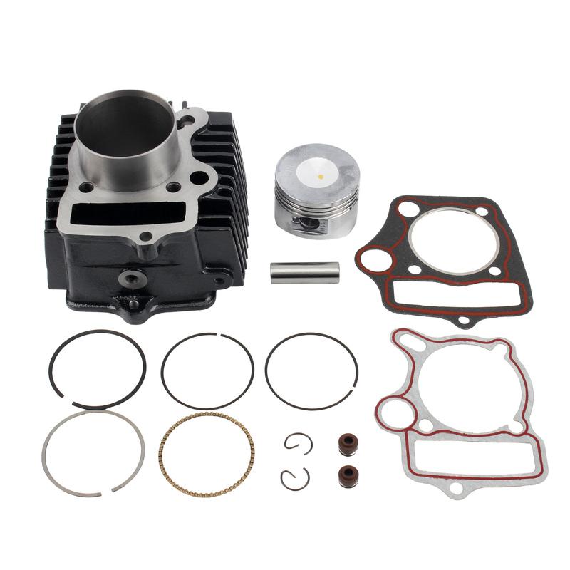 110cc Motorrad Zylinderlaufbuchse Zylinderkopf Kolben Satz für Italika FT110 XT110 AT110 ATV DirtBike Motocross Motor mit Dichtungsteilen