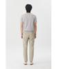 BRENTWOOD [Selection] Washable Two-Tone Slub Round Neck Sweater Brwam26851Gyx