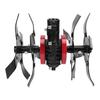 Soil Loosening Wheel 7 Teeth 26mm Multifunctional Brush Cutter Plowing Wheel Accessory for Cultivator Tool