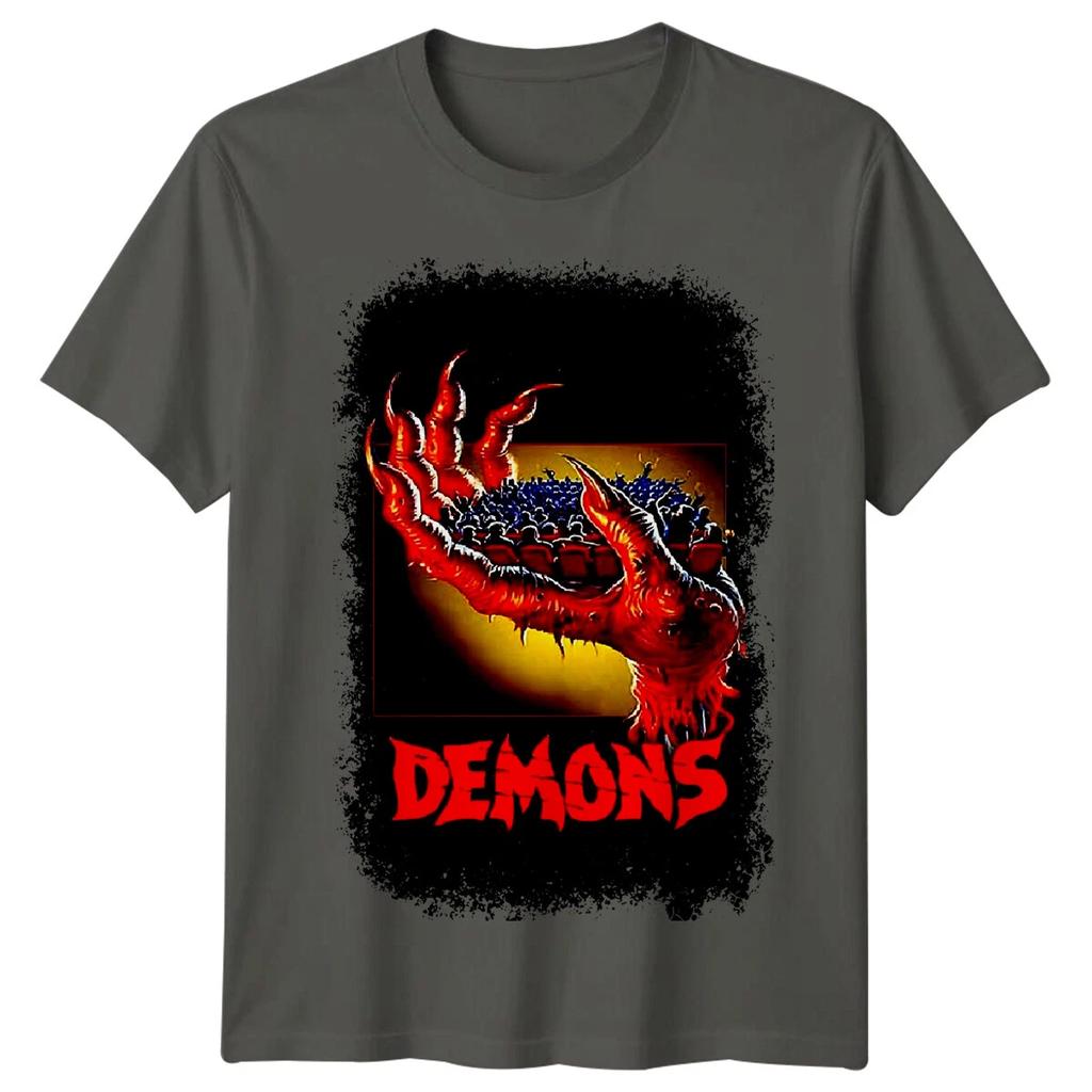 Demons (1985) Movie Poster Inspired T-Shirt Retro 80s Tee