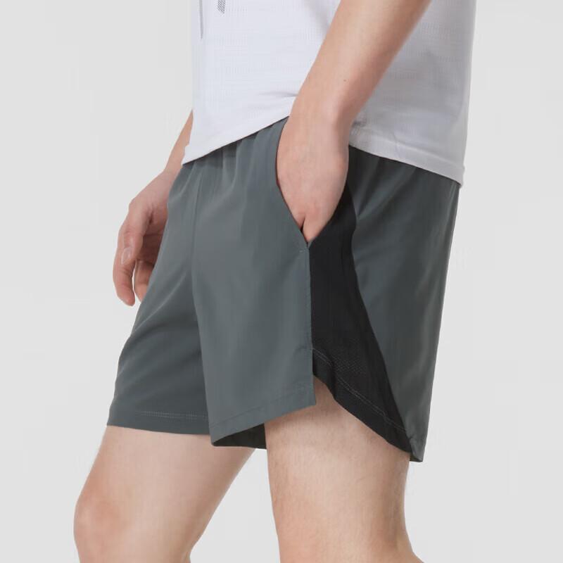 Under Armour Woven Running Training Loose Shorts Men Shorts Gray 1361492-012