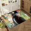 Classic Anime T-Tokyo R-Revengers Floor Mat Soft Thickened Absorbent Non-Slip Bedroom Living Room Door Mat Home Flannel Rugs