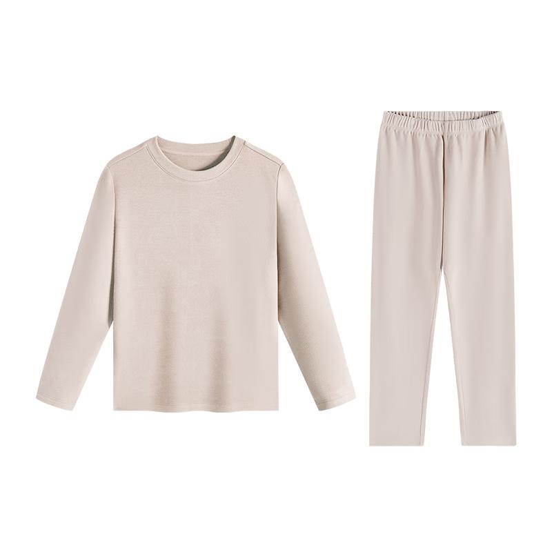 Anta Kids Fleece-Lined Thermal Pajama Set