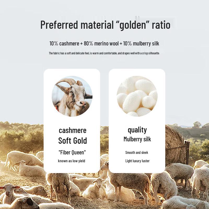 Antonio Men's Cashmere & Wool Blend Overcoat with Detachable Down Liner