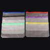 6Pcs A6 Waterproof Pvc Cash Budget Envelopes Zipper Binder Pouches 6-Hole Binder Pockets For Notebook Planner Journey Binders