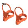 Eco Friendly Cup Holder 6-Cup Drink Carrier with Handle, Foldable Space Saving Caddy, Handle Reusable PP Tray for Delivery Outdoor Picnics And Parties