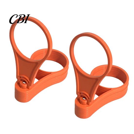 Eco Friendly Cup Holder 6-Cup Drink Carrier with Handle, Foldable Space Saving Caddy, Handle Reusable PP Tray for Delivery Outdoor Picnics And Parties