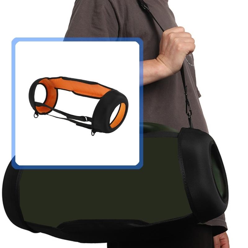 Durability EVA Protective Case With Shoulder Strap For Boombox4 Speaker Shockproof Water Resistant Carrying Bag