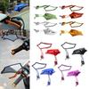 ATV Accessory Rear View Glass 8mm 10mm Thread Handlebar Mount Clamp Auxiliary Glass for ATV Motorcycle Scooter