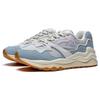 Li Ning 001 Mountains And Seas Abrasion Resistant Breathable Low top Sports Casual Shoes Women's White Cyan AZGT008-4