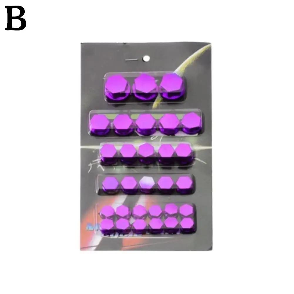 1,4/1,2/1/0,8 cm Dekorace šroubového uzávěru na úpravu motocyklu Univerzální pro většinu motocyklů Beneli Barevný kryt matice Accesso V3k7