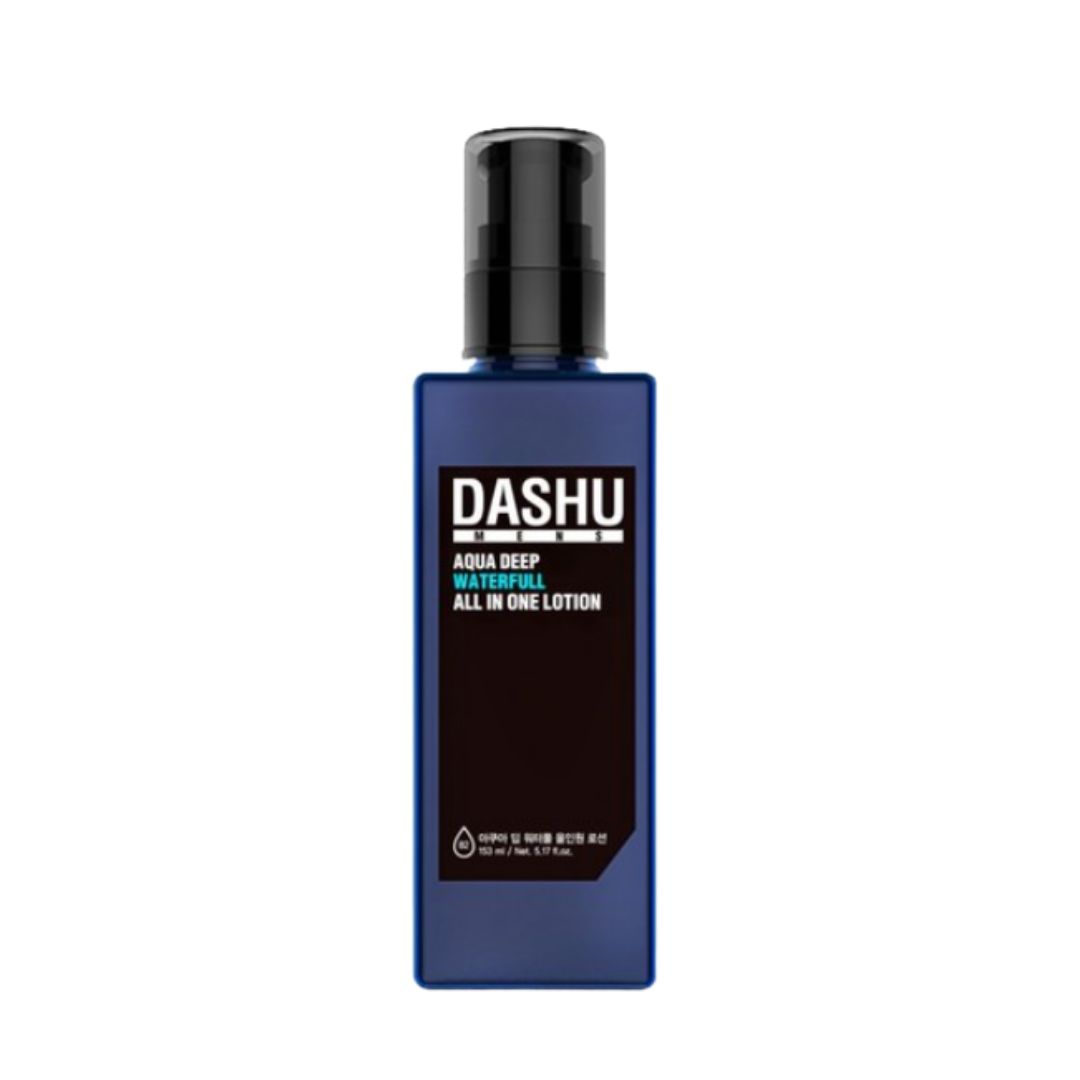 DASHU Men s Aqua Deep Waterfull All-In-One Lotion Hydrating Moisturizer 153ml