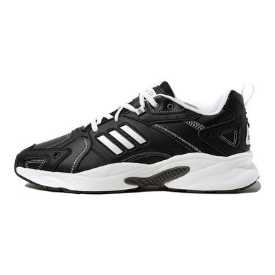 Neo JZ Runner Leder Wildleder Trendig Bequem Rutschfest Langlebig Leichtgewichtige Low Top Freizeitschuhe Unisex Freizeitschuhe Schwarz Weiß IG9431