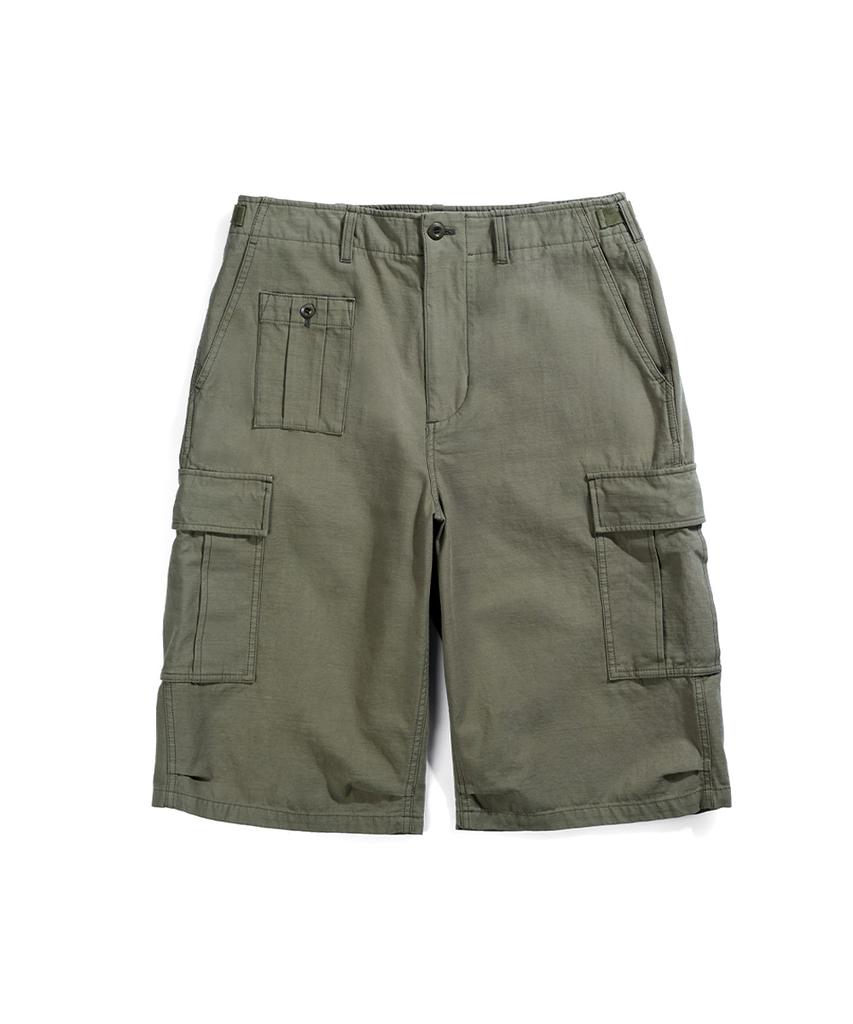 Geonjiulleunseu British Army M65 Shorts - Olive
