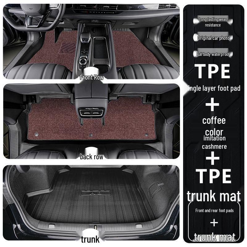 Fengyun A9L TPE Floor Mats 2025: Thickened, Wear-Resistant, Full Surround & Door Sill Coverage