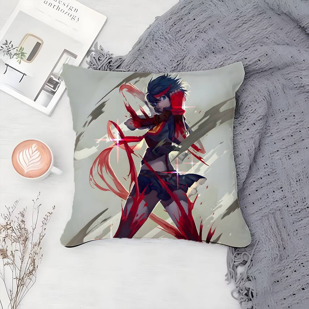 Anime R-Ryuko Matoi-MT A-Akame Ga K-KILL Pillow Case Printing Pillowcase Living Room Sofa Cushion Cover Bedroom Room Decor