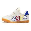 Anta Fashionable Versatile Non-Slip Wear-Resistant Low-Top Toddler Shoes Baby sneaker White Blue 312430022-1