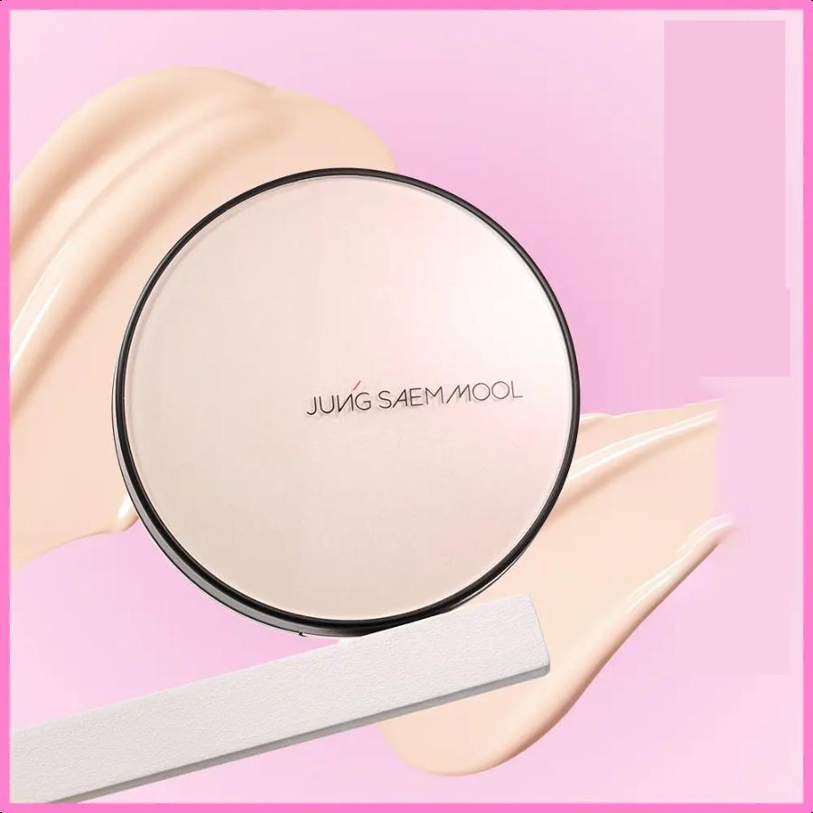 

JUNGSAEMMOOL Essential Skin Nuder Cushion 14g 2 pieces (1 original, 1 refill) Buildable Coverage Cushion Foundation 23N Honey