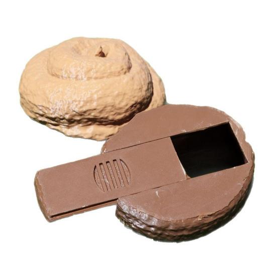 

Забавный какашка ключ скрытая коробка органайзер чехол реалистичный 3D подделка