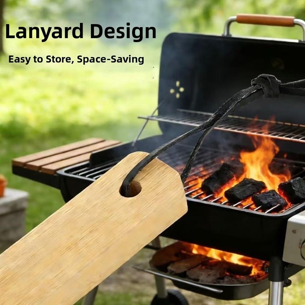 Copper Bristle Pizza Oven Brush Extended Handle Oven Cleaner Brush  Kitchen Use