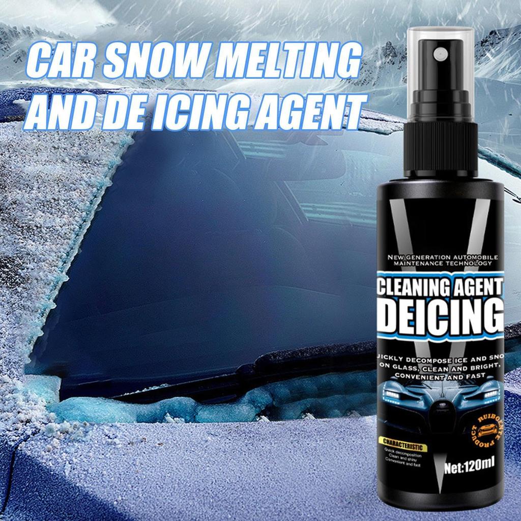 Car Ice Prevention , Windshield Ice Melt - Rapid Ice Melt Agent,