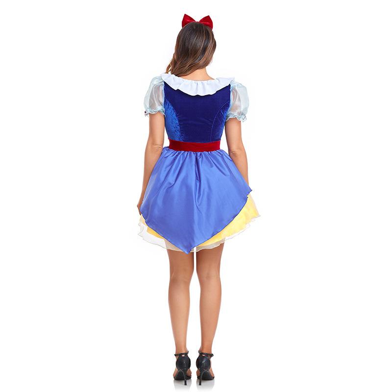 Cosplay European and American Adult Snow White Dress Christmas Halloween Princess Dress Performance Dress Performance Dress Performance Dress