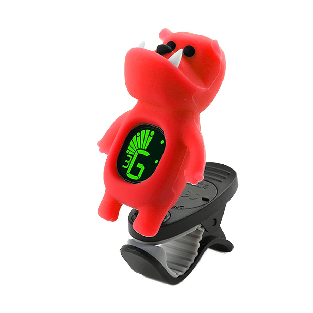 

SWIFF Clip-on Tuner, Character Tuner, Bulldog B71, Red