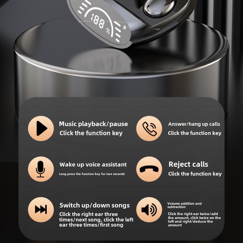 Sleep Bluetooth Headset Wireless Mini Is Comfortable To Wear