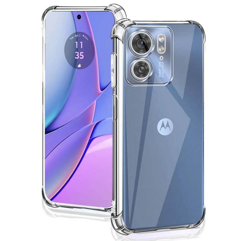 Airbag durchsichtige Handyhülle für Moto G85 G84 G82 G73 G71 G64 weiche TPU-Rückabdeckung für Moto G54 G62 G53 G52 G42 G34 G32 G31 G24