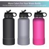 Water Bottle Accessories Silicone Bottle Protective Bottom Sleeve Anti-Slip Water Bottle Cover Boot for Bottle