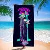 popular anime M-MobS P-PsychoS 100 Microfiber Printed Beach Towel Mountain Climbing Yoga Beach Swimming Running Absorbent Towel