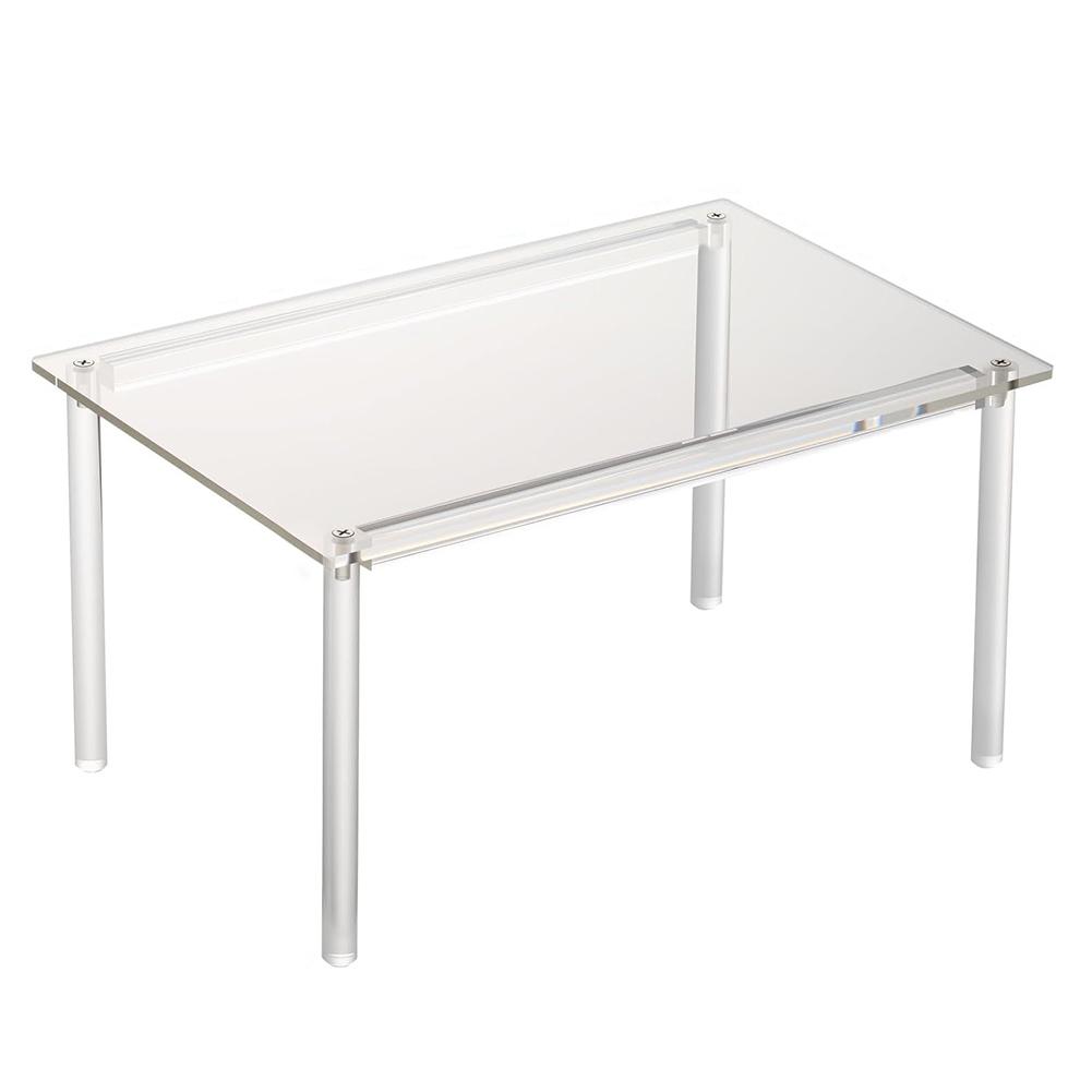 Countertop Display Riser Transparent Cabinet Organizer Easy Glide Clean Organizer Kitchen Organizer Kitchen Storage