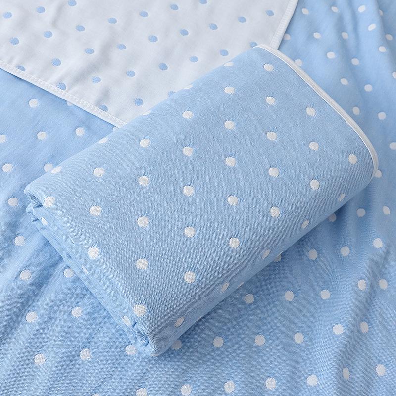 Newborn Jacquard Six-Layer Gauze Bath Towel and Summer Blanket for Babies and Toddlers.