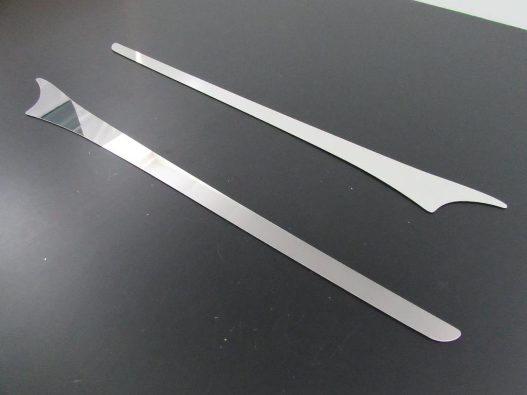 BRIGHTZ Prius PHV ZVW35 Ultra-Mirror Finish Stainless Steel Plated Trunk Lid Mold (2-Piece) [TRU-MOL-082] ZVW 35 Prius PHV 12506