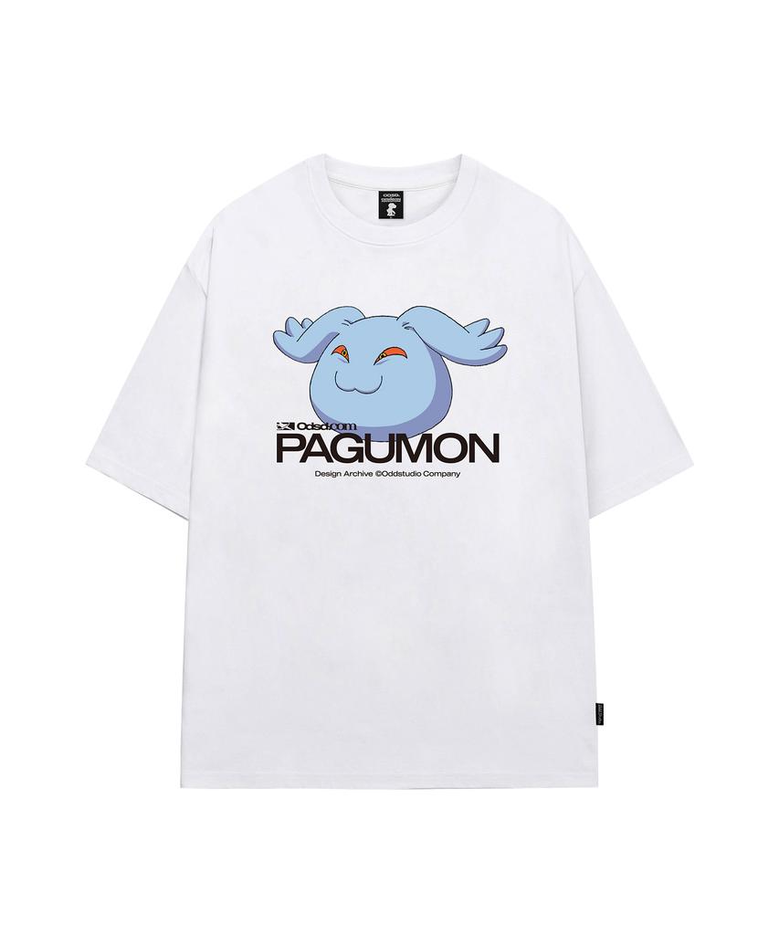 ODDSTUDIO [Digimon Adventure] Pagumon Overfit T-Shirt - 3 Colors