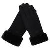 New Fashion Winter Warm Gloves Autumn Women Cute Furry Thermal Lined Mitts Full Finger Female Mittens Outdoor Sports Gloves