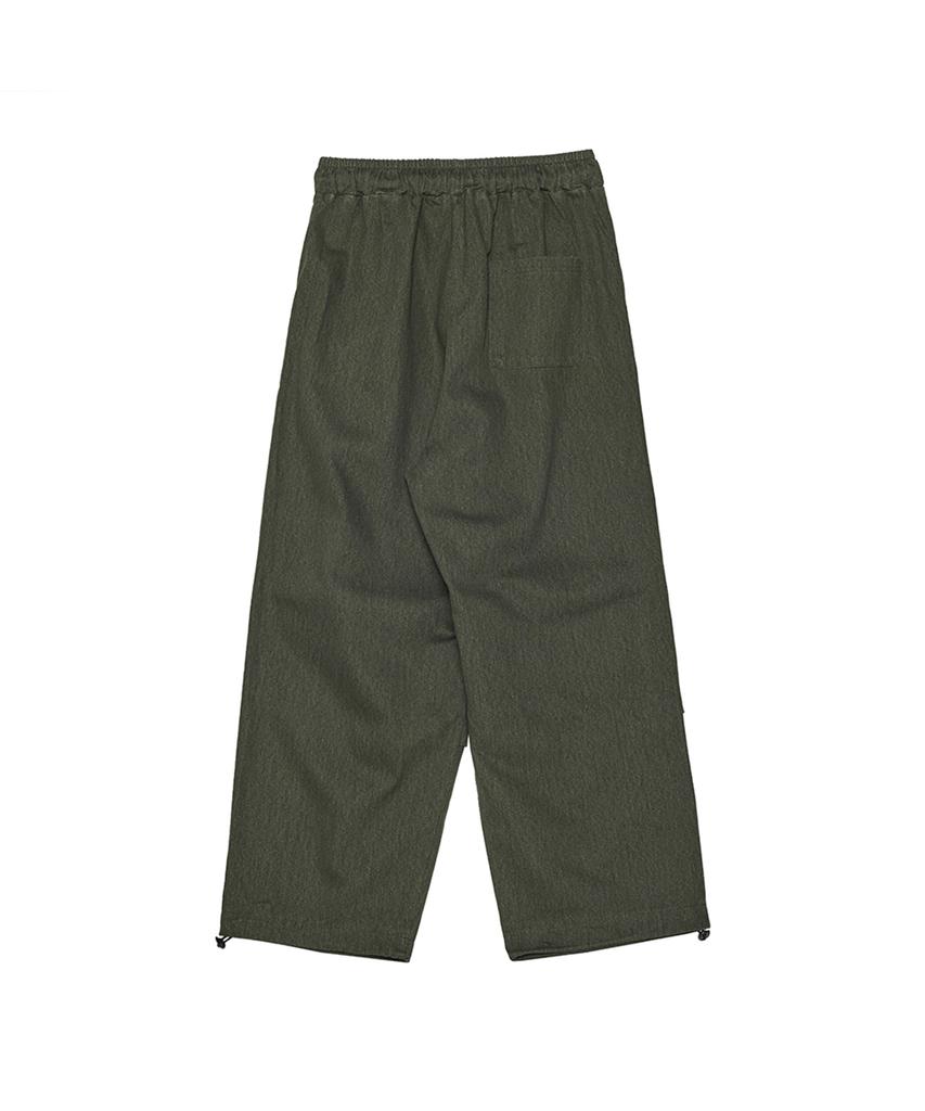 DOUBLE JD Washed Wide Pants (Khaki)