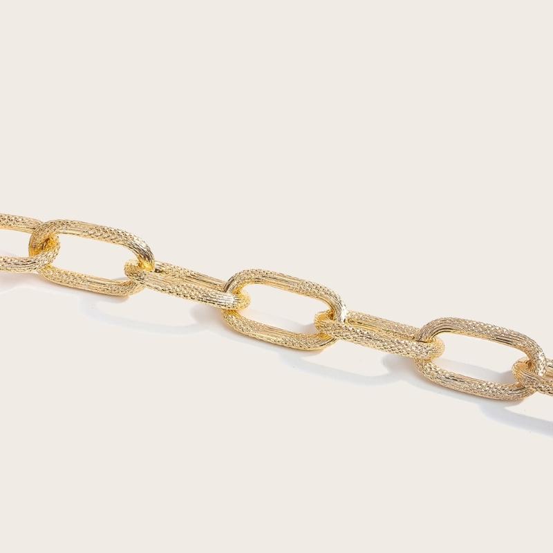 Multifunctional Metal Chain Belt Adapts To Different Outfits For Effortless Styling In Daily Life Various Occasion