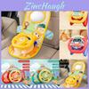 Kids Learning Steering Wheel With Battery Operated Sound For Vehicle Back Seat