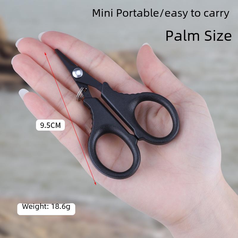 TUNALA Mini Portable Titanium-Plated Rustproof Fishing Scissors