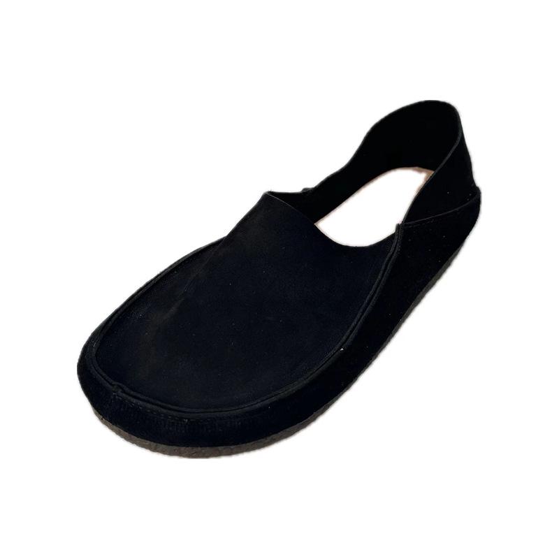 

Женские туфли слипоны из мягкой кожи в стиле ретро Platinum Thoughts Size 38 чёрный