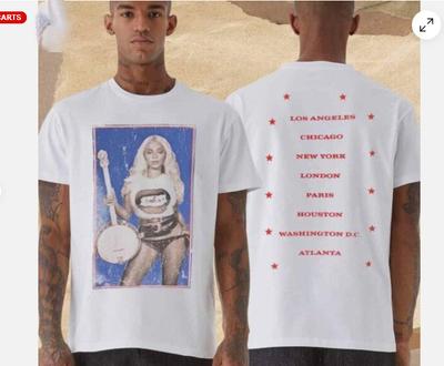 Beyonce Cowboy Carter Tour 2025 Cities List Merchandise T-Shirt