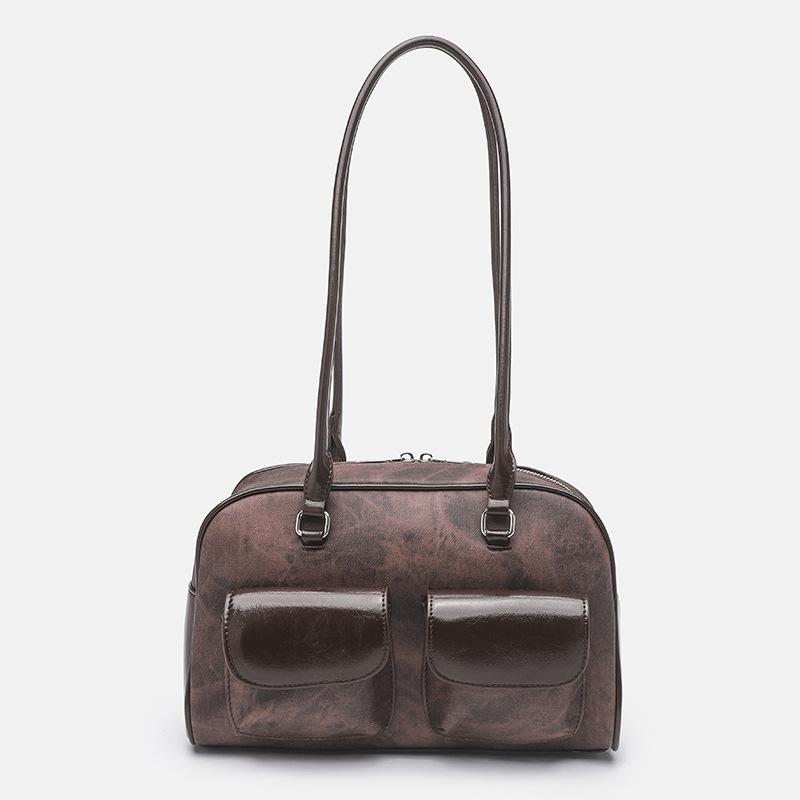 Vintage Underarm Bag Women's Tote Bag Niche Portable Commuter Bag